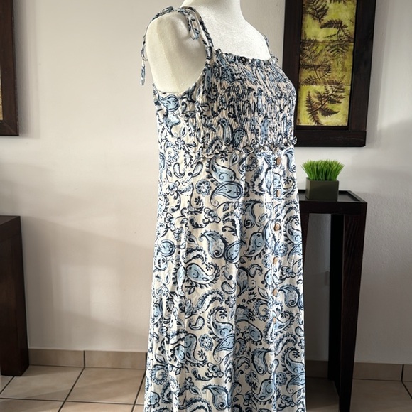 Zara Printed Midi Dress - Picture 8 of 10